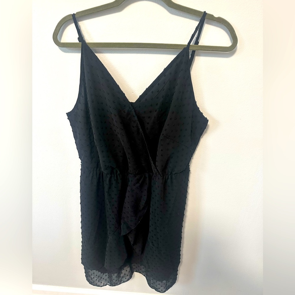 XL Black Amazon Wrap Dress